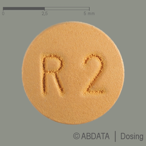 Produktabbildungen für ADEMPAS 2 mg Filmtabletten in der Vorder-, Hinter- und Seitenansicht.