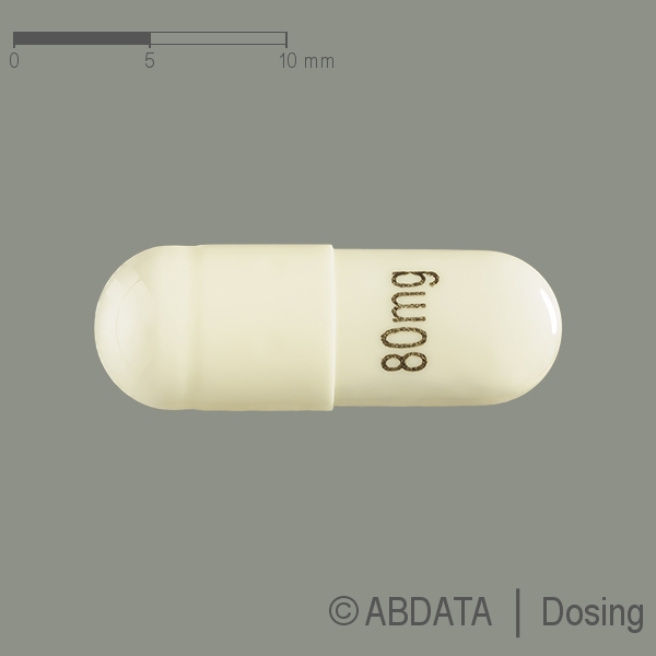 Produktabbildungen für APREPITANT beta 80 mg Hartkapseln in der Vorder-, Hinter- und Seitenansicht.