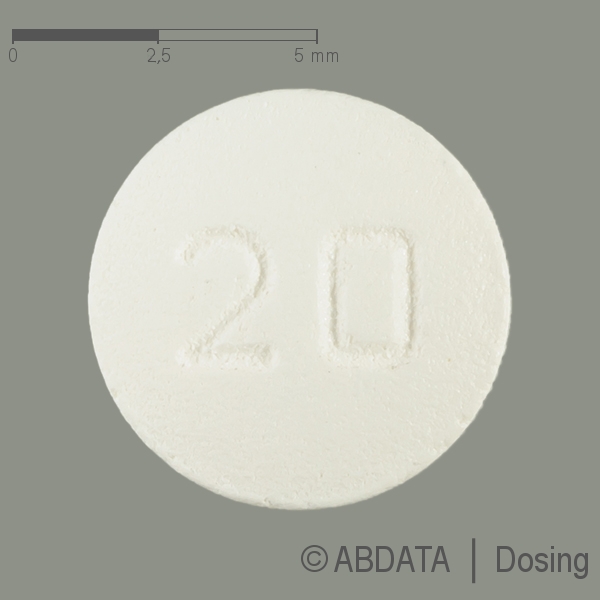 Produktabbildungen für CITALOPRAM BASICS 20 mg Filmtabletten in der Vorder-, Hinter- und Seitenansicht.