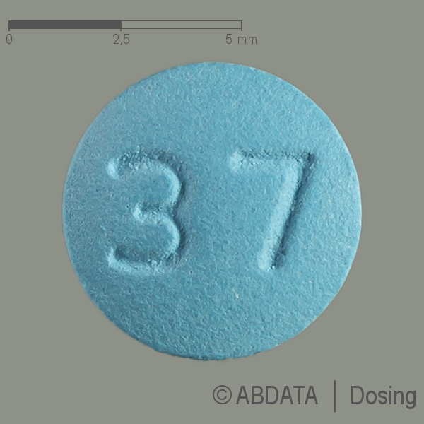 Produktabbildungen für FINASTERID Bluefish 5 mg Filmtabletten in der Vorder-, Hinter- und Seitenansicht.