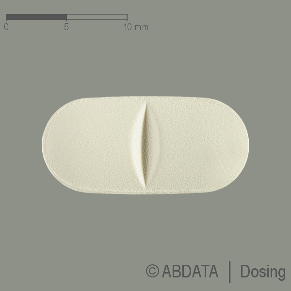 Produktabbildungen für LAMIVUDIN/Zidovudin PUREN 150 mg/300 mg Filmtabl. in der Vorder-, Hinter- und Seitenansicht.