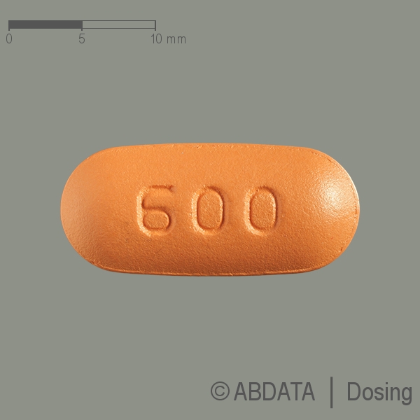 Produktabbildungen für ABACAVIR/Lamivudin Hormosan 600 mg/300 mg Filmtab. in der Vorder-, Hinter- und Seitenansicht.