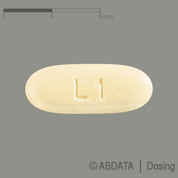 Produktabbildungen für ENTRESTO 49 mg/51 mg Filmtabletten in der Vorder-, Hinter- und Seitenansicht.