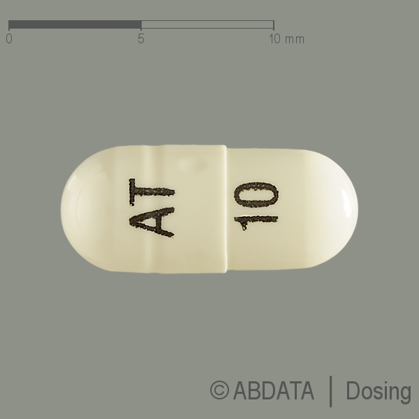 Produktabbildungen für ATOMOXETIN PUREN 10 mg Hartkapseln in der Vorder-, Hinter- und Seitenansicht.