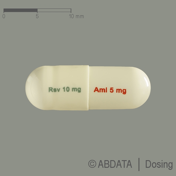 Produktabbildungen für ROSULOD 10 mg/5 mg Hartkapseln in der Vorder-, Hinter- und Seitenansicht.