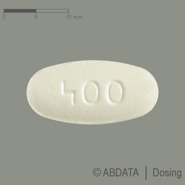 Produktabbildungen für NEVIRAPIN-ratiopharm 400 mg Retardtabletten in der Vorder-, Hinter- und Seitenansicht.