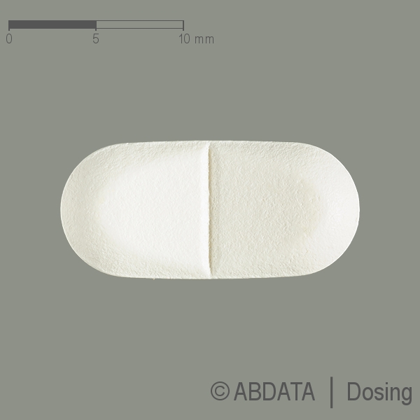 Produktabbildungen für LOSARTAN STADA 100 mg Filmtabletten in der Vorder-, Hinter- und Seitenansicht.