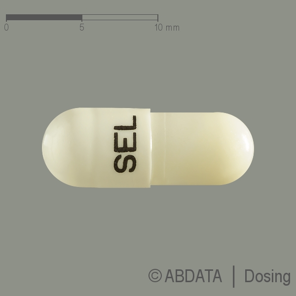 Produktabbildungen für KOSELUGO 10 mg Hartkapseln in der Vorder-, Hinter- und Seitenansicht.