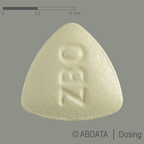 Produktabbildungen für ARAVA 20 mg Filmtabletten in der Vorder-, Hinter- und Seitenansicht.