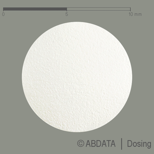Produktabbildungen für OLMESARTAN AbZ 20 mg Filmtabletten in der Vorder-, Hinter- und Seitenansicht.