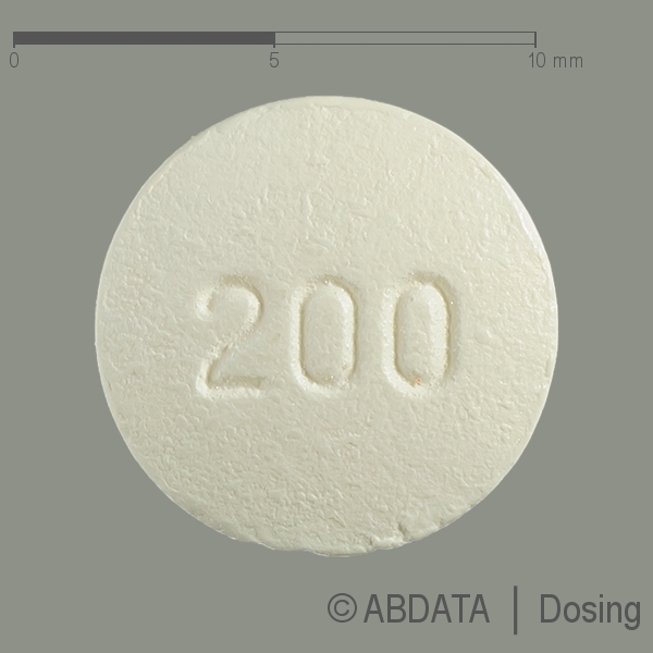 Produktabbildungen für ISOZID comp. 200 mg N Filmtabletten in der Vorder-, Hinter- und Seitenansicht.