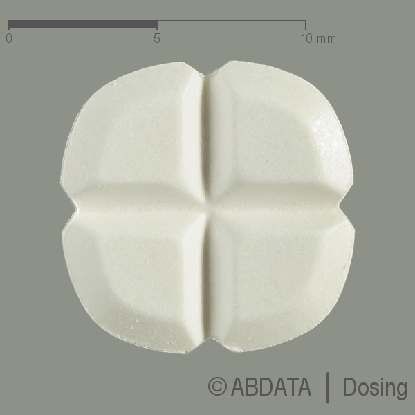 Produktabbildungen für ISICOM 100 mg/25 mg Tabletten in der Vorder-, Hinter- und Seitenansicht.