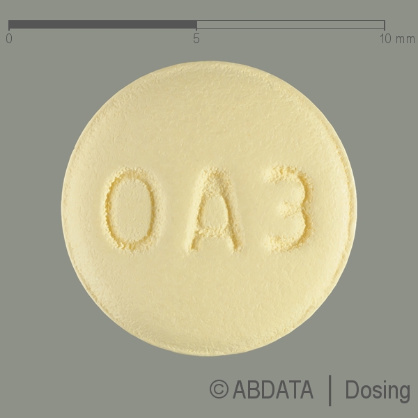 Produktabbildungen für OLMESARTANMEDOXOMIL Amlodipin beta 40 mg/5 mg FTA in der Vorder-, Hinter- und Seitenansicht.
