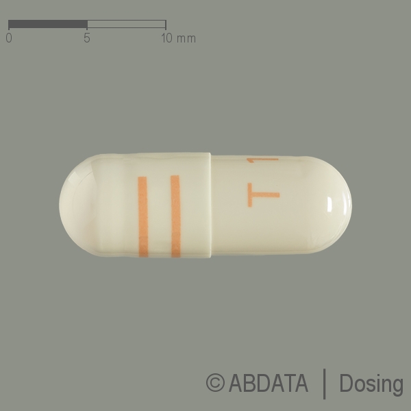 Produktabbildungen für TEMOZOLOMID-ratiopharm 100 mg Hartkapseln in der Vorder-, Hinter- und Seitenansicht.