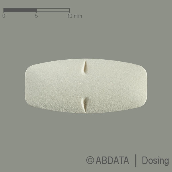 Produktabbildungen für CEFIXIM STADA 400 mg Filmtabletten in der Vorder-, Hinter- und Seitenansicht.