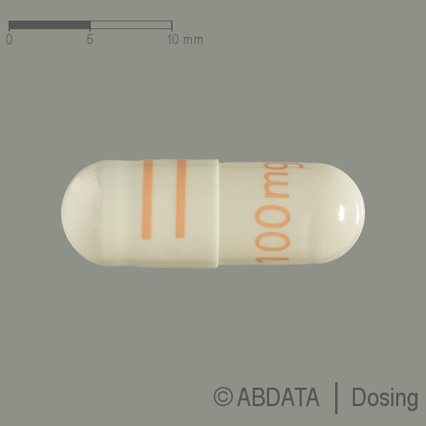 Produktabbildungen für TEMOZOLOMID-ratiopharm 100 mg Hartkapseln in der Vorder-, Hinter- und Seitenansicht.