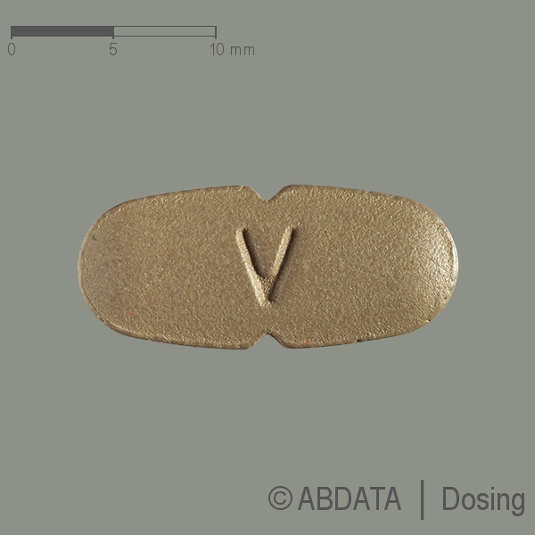 Produktabbildungen für VALSARTAN Hennig 320 mg Filmtabletten in der Vorder-, Hinter- und Seitenansicht.