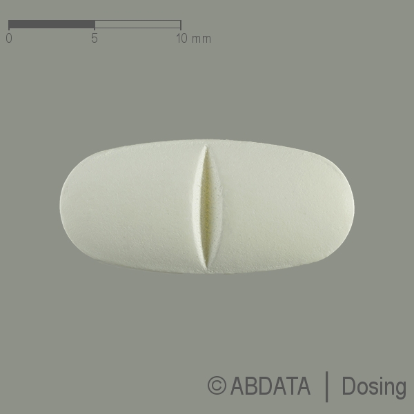 Produktabbildungen für LEVETIRACETAM AAA 500 mg Filmtabletten in der Vorder-, Hinter- und Seitenansicht.