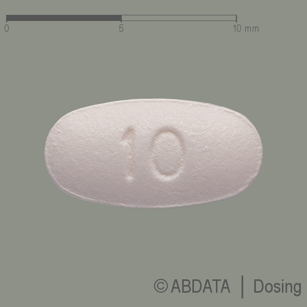 Produktabbildungen für OXYCODON-HCl/Naloxon-HCl Ethyph.10 mg/5 mg Ret.-T. in der Vorder-, Hinter- und Seitenansicht.