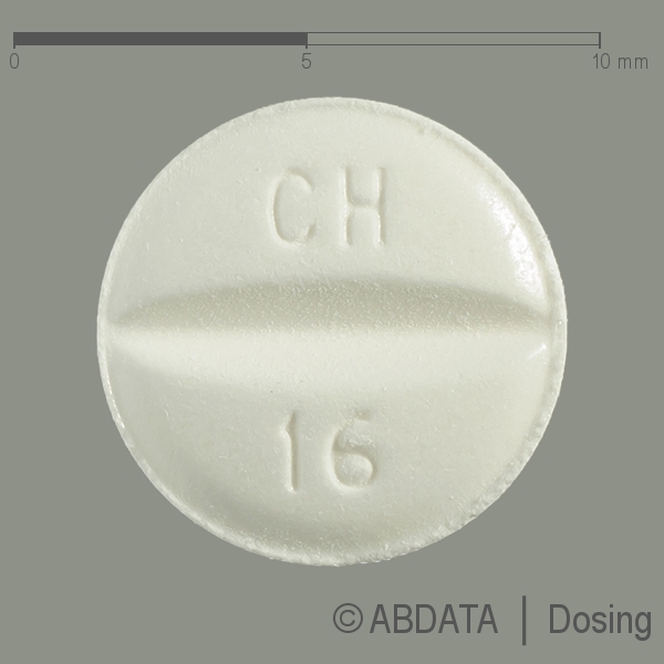 Produktabbildungen für CANDESARTAN-ratiopharm comp. 16 mg/12,5 mg Tabl. in der Vorder-, Hinter- und Seitenansicht.