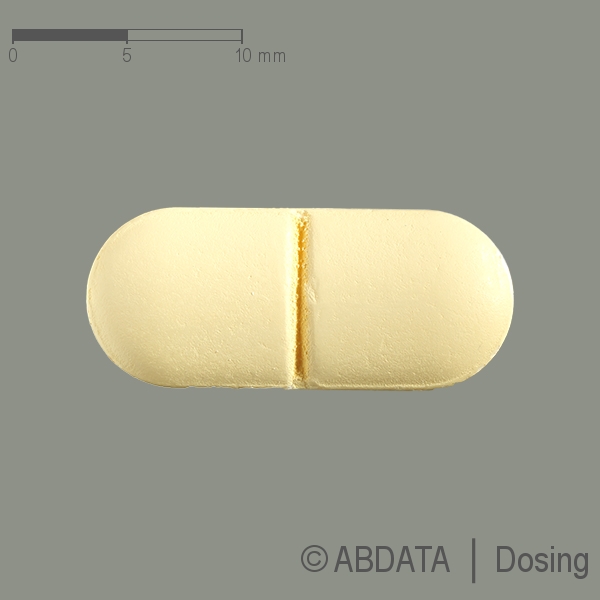 Produktabbildungen für PIRACETAM-ratiopharm 800 mg Filmtabletten in der Vorder-, Hinter- und Seitenansicht.