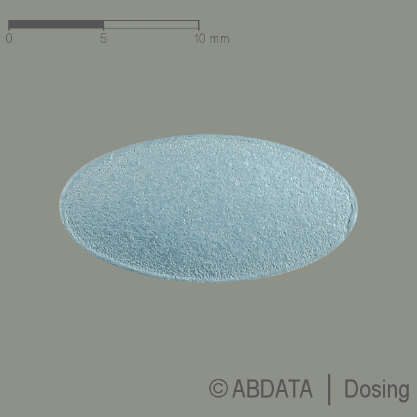 Produktabbildungen für LACOSAMID AbZ 200 mg Filmtabletten in der Vorder-, Hinter- und Seitenansicht.