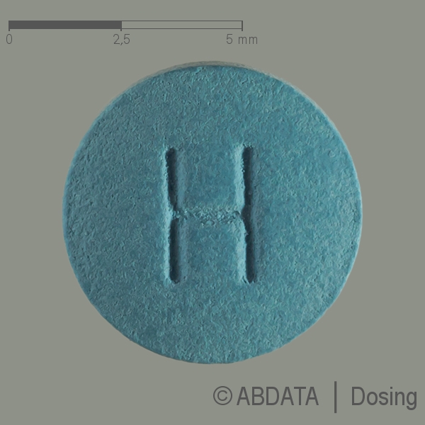 Produktabbildungen für FINASTERID-Hormosan 5 mg Filmtabletten in der Vorder-, Hinter- und Seitenansicht.