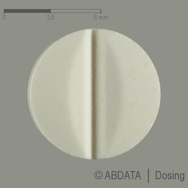 Produktabbildungen für EFEROX Jod 125 μg/150 μg Tabletten in der Vorder-, Hinter- und Seitenansicht.