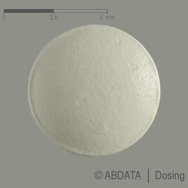 Produktabbildungen für LOSARTAN Aristo 25 mg Filmtabletten in der Vorder-, Hinter- und Seitenansicht.