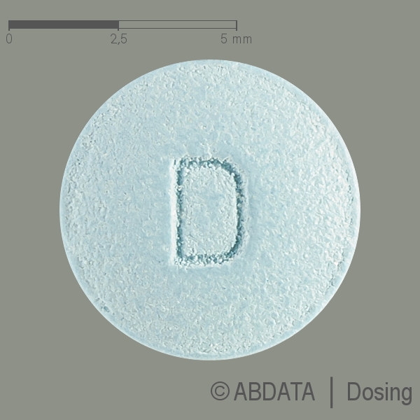 Produktabbildungen für DESLOPUREN 5 mg Filmtabletten in der Vorder-, Hinter- und Seitenansicht.