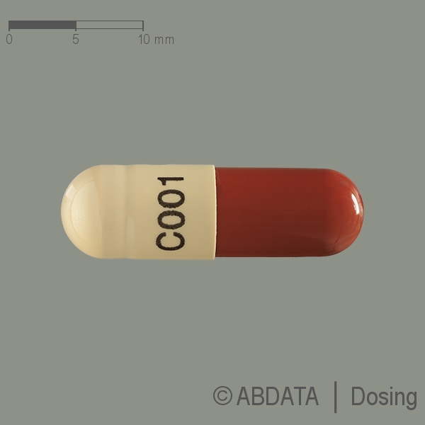Produktabbildungen für DUTASTERID/Tamsulosin beta 0,5 mg/0,4 mg Hartkaps. in der Vorder-, Hinter- und Seitenansicht.