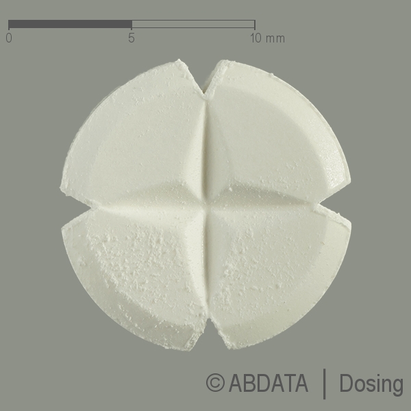 Produktabbildungen für SULPIRID STADA 200 mg Tabletten in der Vorder-, Hinter- und Seitenansicht.