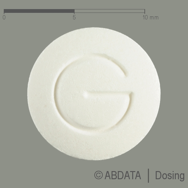 Produktabbildungen für ALENDRONSÄURE dura 70 mg Tabletten in der Vorder-, Hinter- und Seitenansicht.