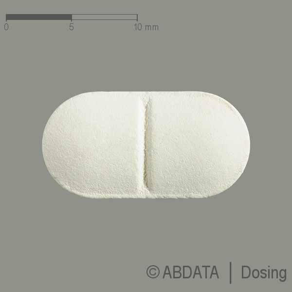 Produktabbildungen für MEMANTIN-ratiopharm 20 mg Filmtabletten in der Vorder-, Hinter- und Seitenansicht.