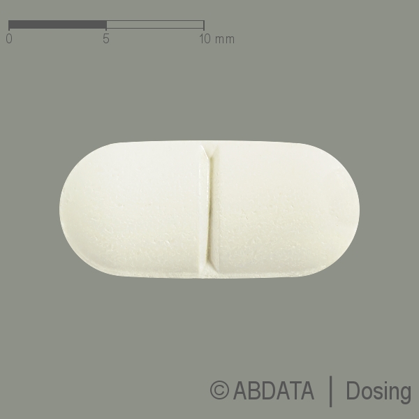 Produktabbildungen für PARACETAMOL Dexcel 500 mg Tabletten in der Vorder-, Hinter- und Seitenansicht.