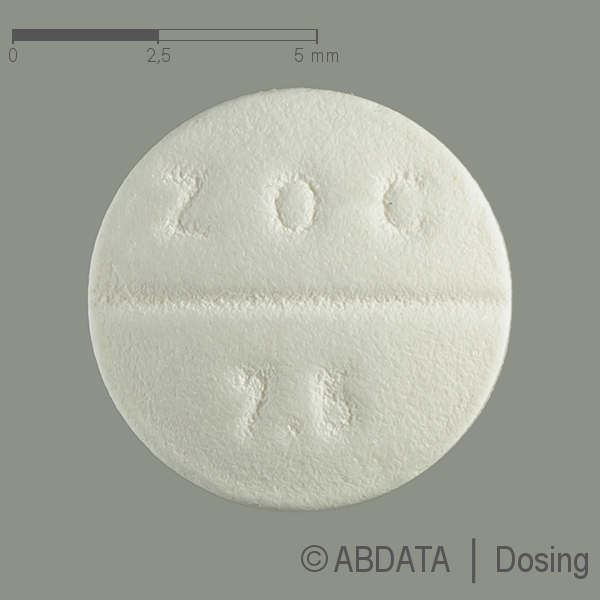 Produktabbildungen für ZOPICLON STADA 7,5 mg Filmtabletten in der Vorder-, Hinter- und Seitenansicht.