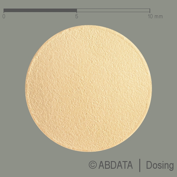 Produktabbildungen für OLMESARTAN AbZ comp.20 mg/12,5 mg Filmtabletten in der Vorder-, Hinter- und Seitenansicht.