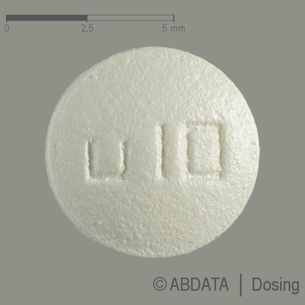 Produktabbildungen für BRIVIACT 10 mg Filmtabletten in der Vorder-, Hinter- und Seitenansicht.
