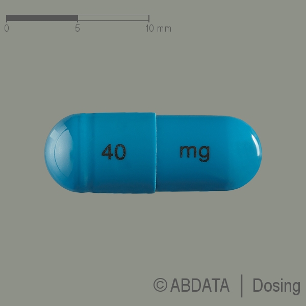 Produktabbildungen für ATOMOXETIN beta 40 mg Hartkapseln in der Vorder-, Hinter- und Seitenansicht.