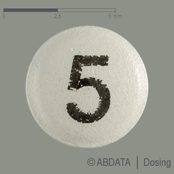 Produktabbildungen für ESCITALEX 5 mg Filmtabletten in der Vorder-, Hinter- und Seitenansicht.