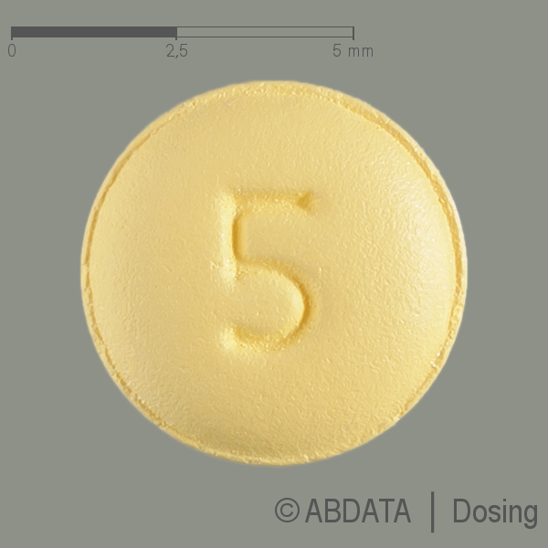 Produktabbildungen für ROSUVASTATIN Heumann 5 mg Filmtabletten in der Vorder-, Hinter- und Seitenansicht.