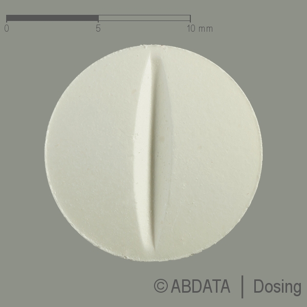 Produktabbildungen für TERBIGALEN 250 mg Tabletten in der Vorder-, Hinter- und Seitenansicht.