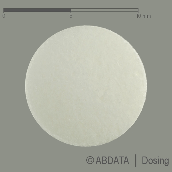 Produktabbildungen für ISMN AbZ 40 mg Tabletten in der Vorder-, Hinter- und Seitenansicht.