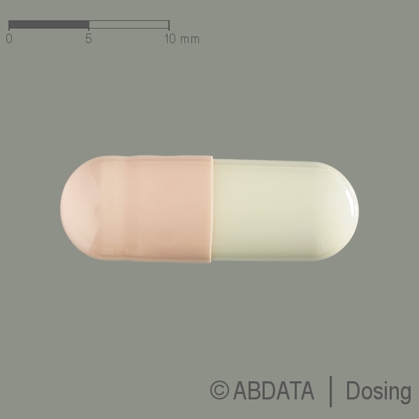 Produktabbildungen für RAMIPRIL/Amlodipin-ratiopharm 2,5 mg/5 mg Hartkps. in der Vorder-, Hinter- und Seitenansicht.
