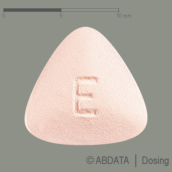 Produktabbildungen für ENTECAVIR Cipla 1 mg Filmtabletten in der Vorder-, Hinter- und Seitenansicht.