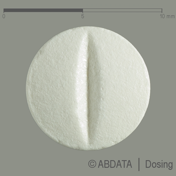 Produktabbildungen für LOSARTAN Aristo 50 mg Filmtabletten in der Vorder-, Hinter- und Seitenansicht.