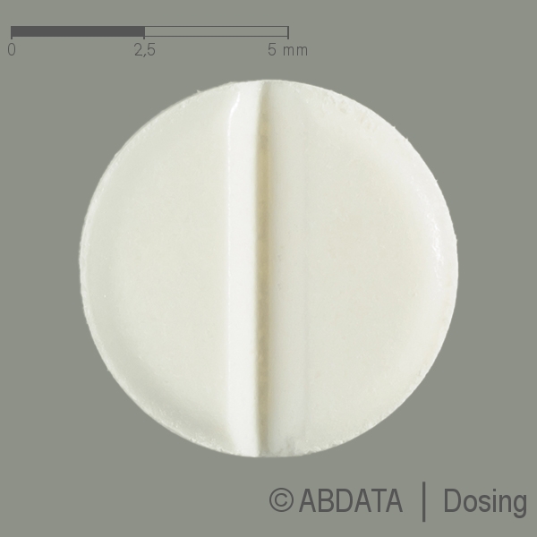 Produktabbildungen für AMISULPRID AAA-Pharma 50 mg Tabletten in der Vorder-, Hinter- und Seitenansicht.