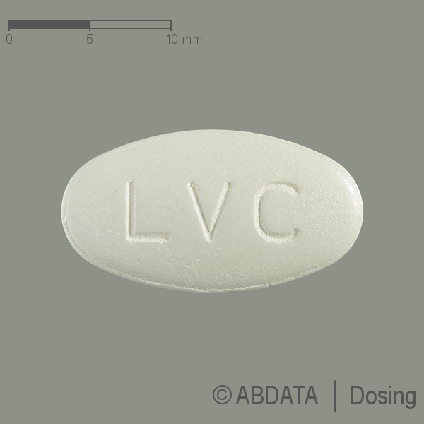 Produktabbildungen für LEVETIRACETAM beta 1000 mg Filmtabletten in der Vorder-, Hinter- und Seitenansicht.