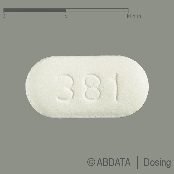 Produktabbildungen für GLENTEK 50 mg Filmtabletten in der Vorder-, Hinter- und Seitenansicht.