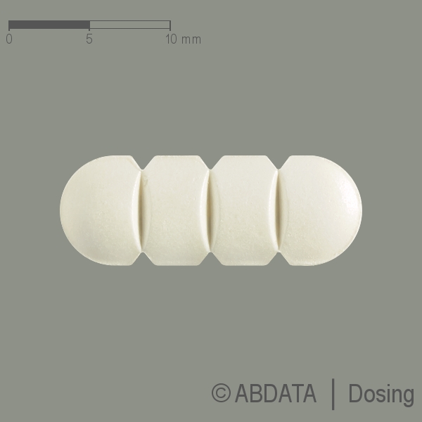 Produktabbildungen für TRAZODON HEXAL 100 mg Tabletten in der Vorder-, Hinter- und Seitenansicht.